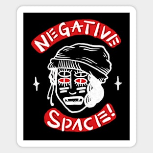 Negative Space Merch Magnet